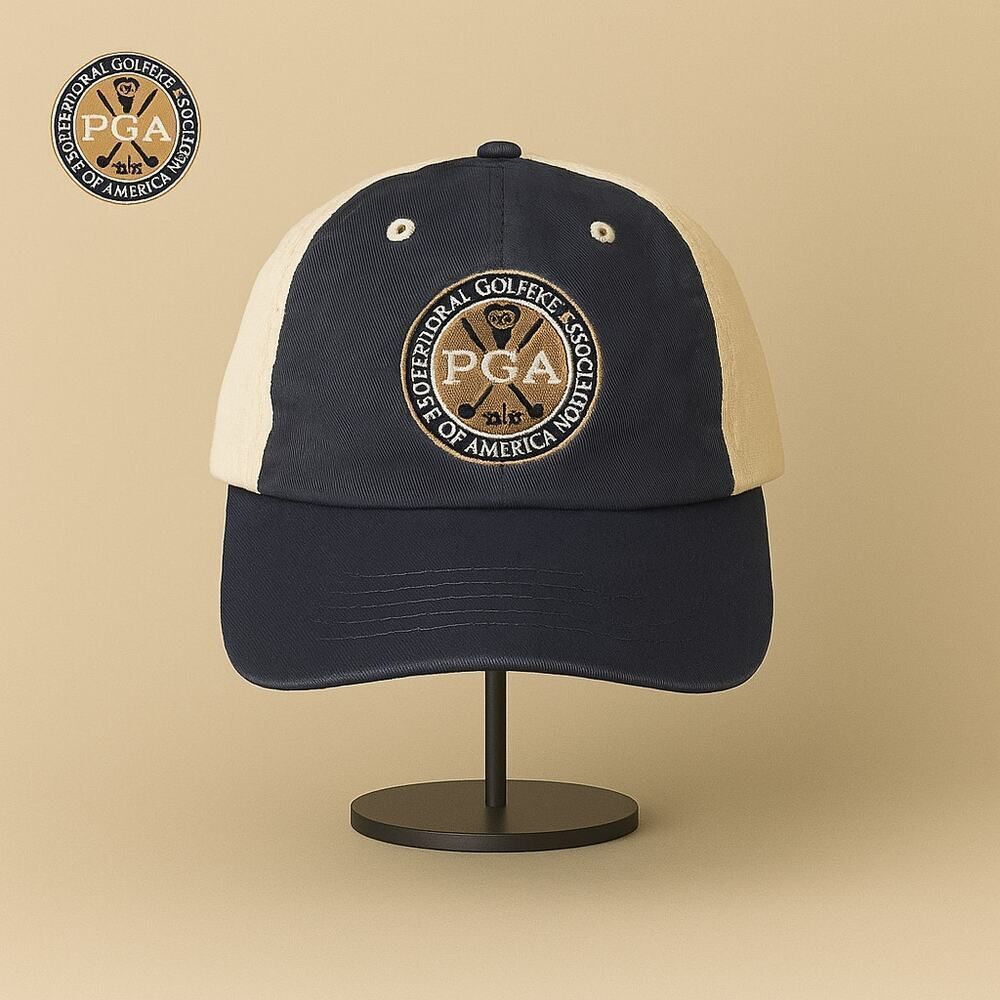 PGA Golf American Dry Goods Embroidered Cap Hat Adjustable OS